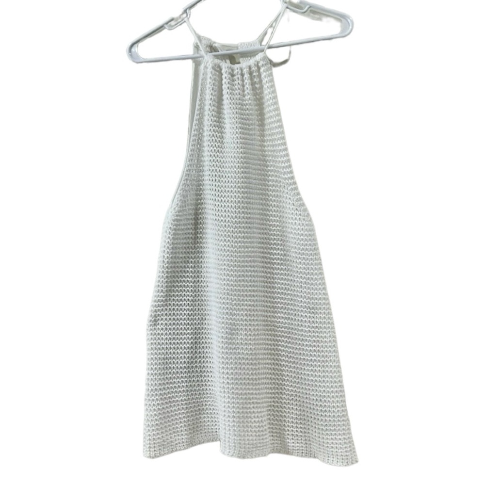 White Swimsuit Cover-Up by SHEIN